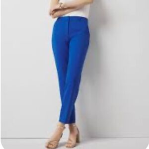 White House Black Market Blue Straight Leg Pants